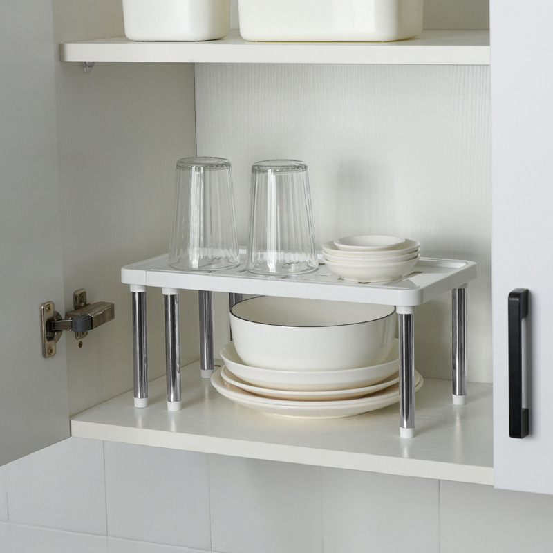 Cocina baño multi-escena de doble capa de almacenamiento rack de almacenamiento retráctil suministros multifuncionales de almacenamiento en rack ventas directas de la fábrica image 5