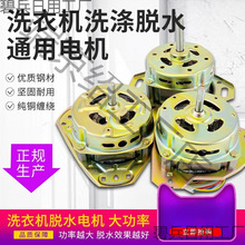 铜双桶半全自动洗衣机洗涤排水脱水甩干桶变频马达迷你电机通用