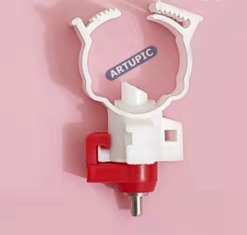 Bola de acero automático bebedor para la alimentación de pollo tarjeta válvula de bola pezón bebedor de pollo alimentación de agua automática