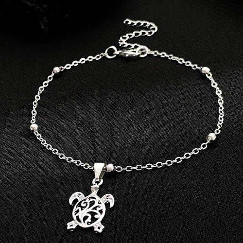 Nationale Style Fashion Trend Alloy Foot Jewelry AliExpress Creative Summer Beach Simple Small Turtle Foot Chain