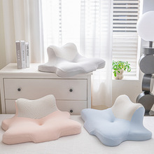 玩趴睡夜猫枕多功能记忆棉枕头护颈枕慢回弹深睡床头靠垫俯趴枕垫
