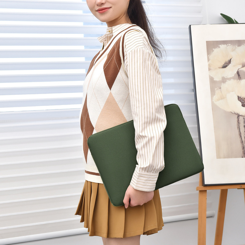 Ultrabook computer bag protective cover macbook13 inch 14 inch 15.6 inch Huawei notebook liner bag fleece-lined