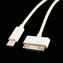 TYPE C�D30pin��는������m���IPOD IPHONE 3/4 IPAD 1/2/3  1��
