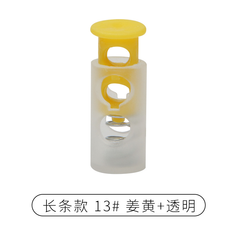 Rebecca primavera hebilla de plástico solo agujero ajuste botón campana tapa doble agujero hebilla de cuerda redonda negro cerdo hebilla de la nariz