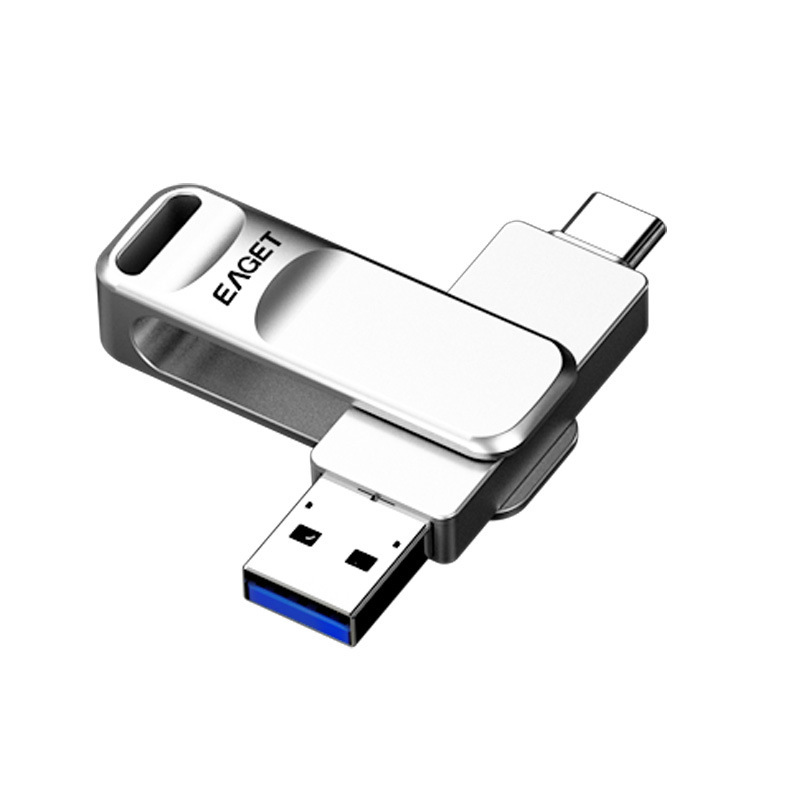 Yijie CF20 mobile phone u disk Type-c usb3.2 dual interface computer mobile phone with rotating metal high-speed storage