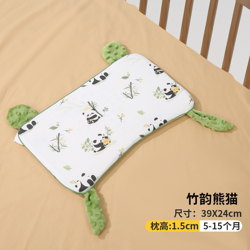 幼児用整形枕、生後5ヶ月～1歳～3歳～6歳の赤ちゃん用整形枕、オールシーズン対応のユニバーサル整形枕、通気性と吸汗性に優れたタイプA|undefined