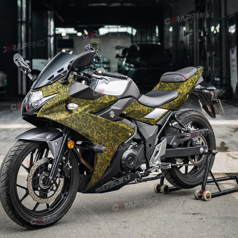 Flower Carbon Car Color Changing Film Pet Forged Carbon Fiber Film Matt Matte Electric Vehicle Motorcycle Car Color Changing Film