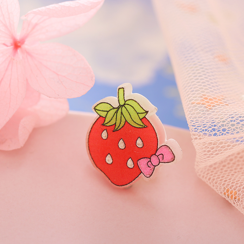 Wholesale Cartoon Animal Fruits Children's Brooch display picture 7