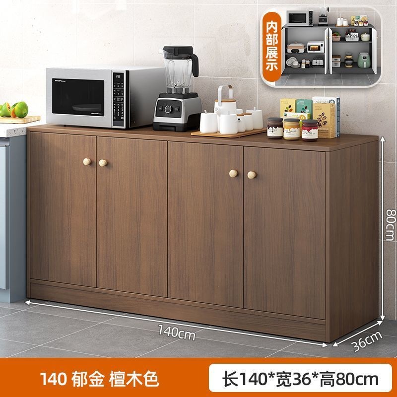 Gabinete de comedor de oficina pequeño armario de té armario de madera armario de viento de crema todo en un armario de almacenamiento de almacenamiento de viento de crema mesa de té