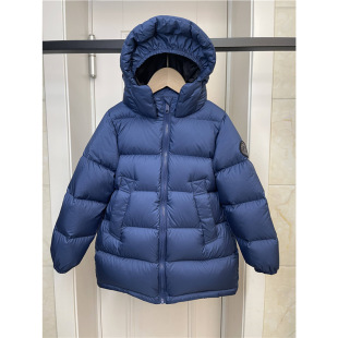 Winter New Style Boys and Girls down Jacket Thickeneded Mid-Length Face Protection White Duck down Kidsren's Warm Windproof Jacket Trendy