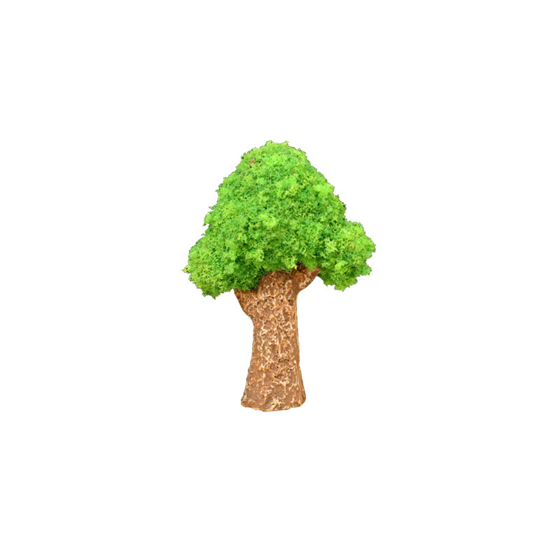 仿真微缩松树花树模型创意苔藓微景观沙盘园艺花盆造景装饰品摆件|undefined