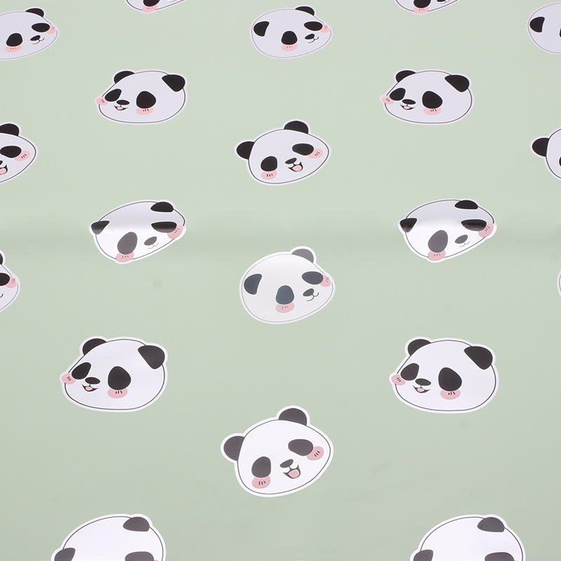 Huaxi oso de dibujos animados papel de embalaje de flores impermeable película de perla adorable oso bocadillos ramo de flores papel de embalaje florista