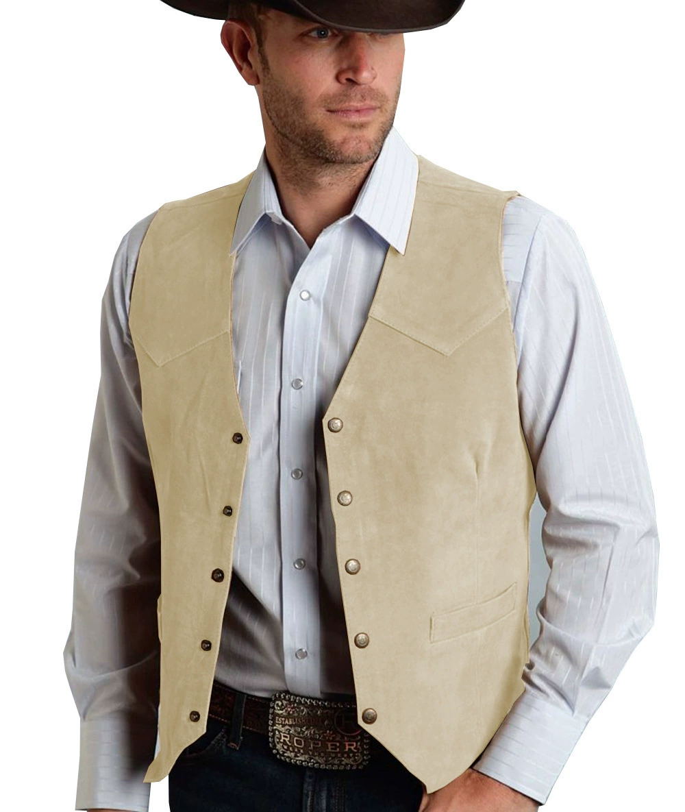 Костюм, металлический жилет, slim fit