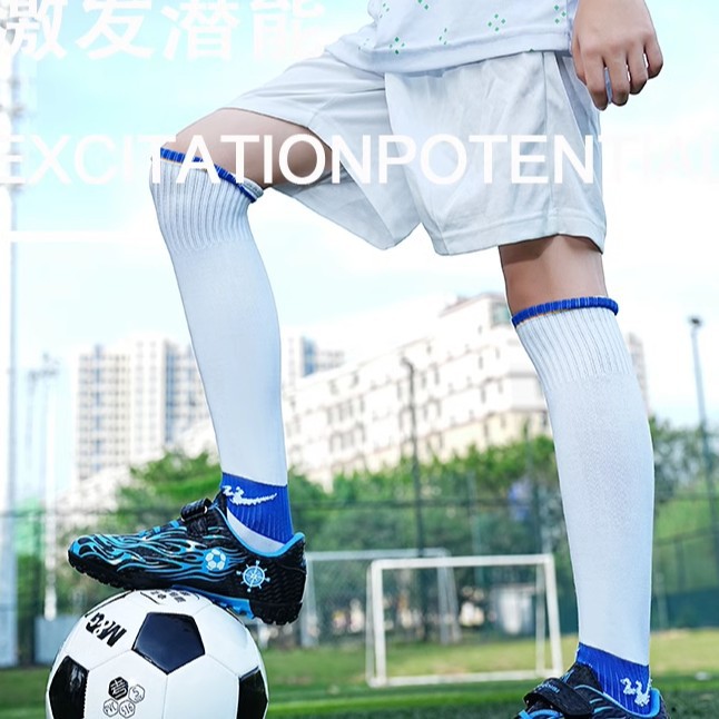 儿童足球鞋男童2026小学生女童TF碎钉网面透气比赛训练鞋
