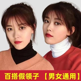 Derong Fake Collar High Collar Fake Collar New Cervical Spine Neck Warmer Winter Vacation Collar Autumn and Winter Neck Warmer