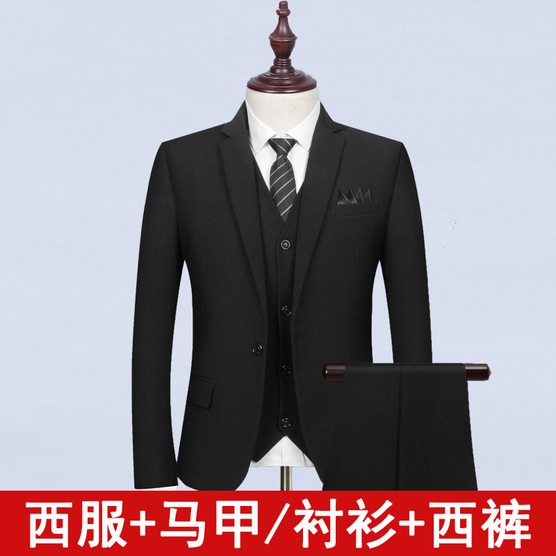 Spring and Autumn suit men's business suit suit men's suit men's suit three-piece wedding dress Best Man Group suit Spring and Autumn suit men's business suit suit men's suit men's suit three-piece wedding dress Best Man Group suit