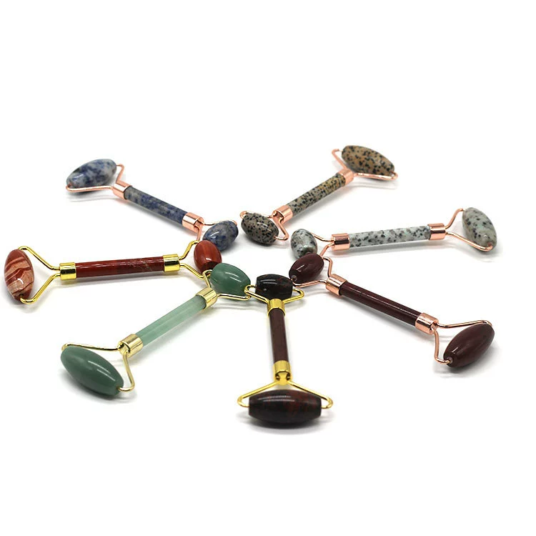 Фабрика Shiyu Roller Powder Crystal Massage Facial Eye Massage Stick Cross -border Roller Оптовая