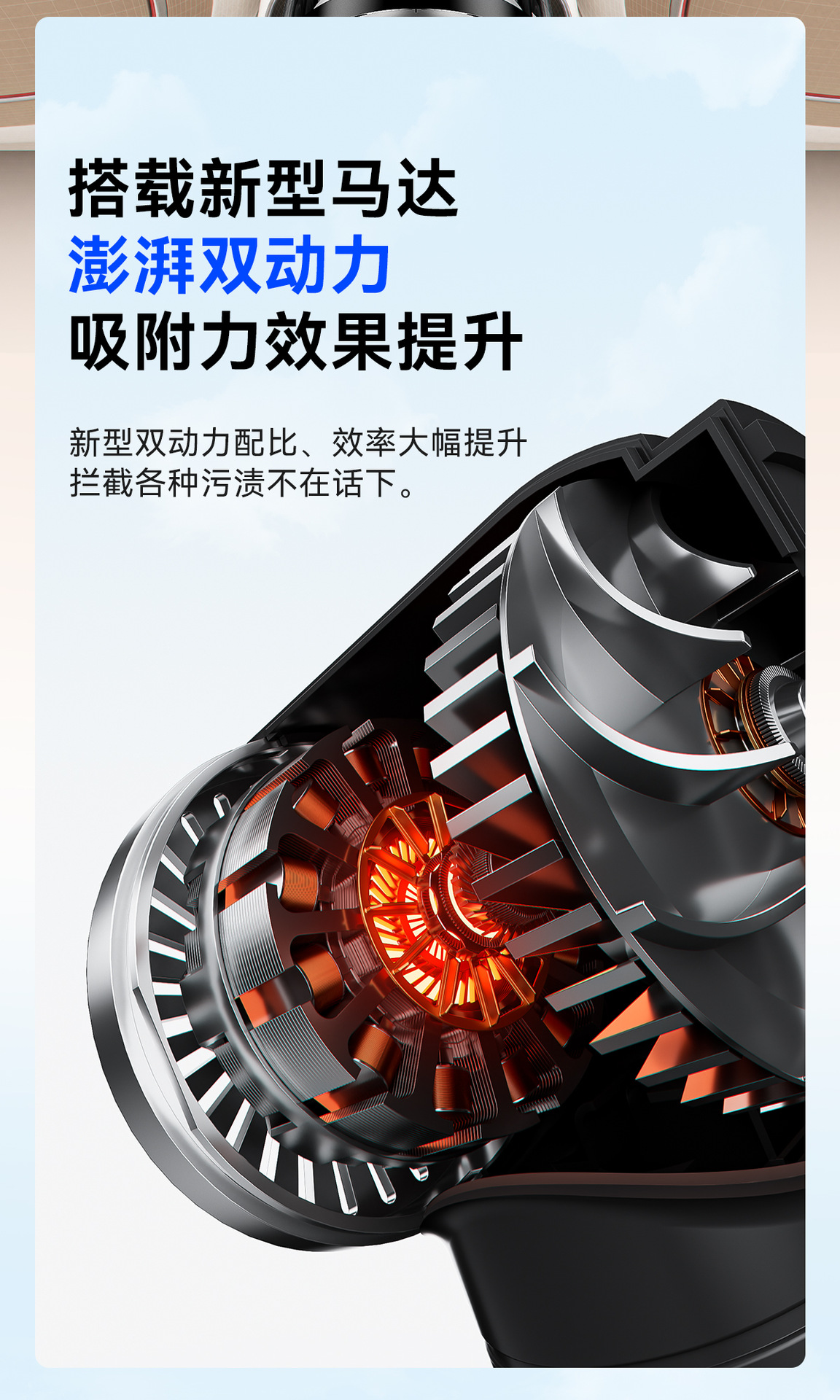 Factory Direct Supply Cross-Border Hot-Selling Car Vacuum Cleaner Wireless Charging Model Dust Remover Trade Model Handheld Vacuum Cleaner