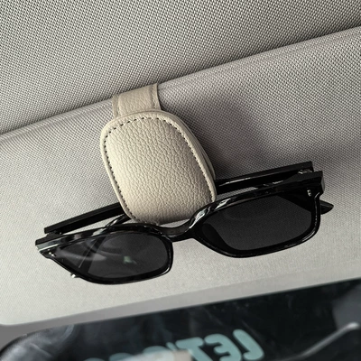 Cross-Border Car Glasses Clip Multifunctional Car Glasses Clip/Bill Clip - gray-1