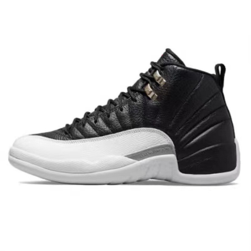 Putian Shoes Pure Original aj12 Carbon Basketball Shoes Black Gold Button World Cup Jin Button Jia Lan Qiao 12 Men's and Women's sneaker Putian Shoes Pure Original aj12 Carbon Basketball Shoes Black Gold Button World Cup Jin Button Jia Lan Qiao 12 Men's and Women's sneaker