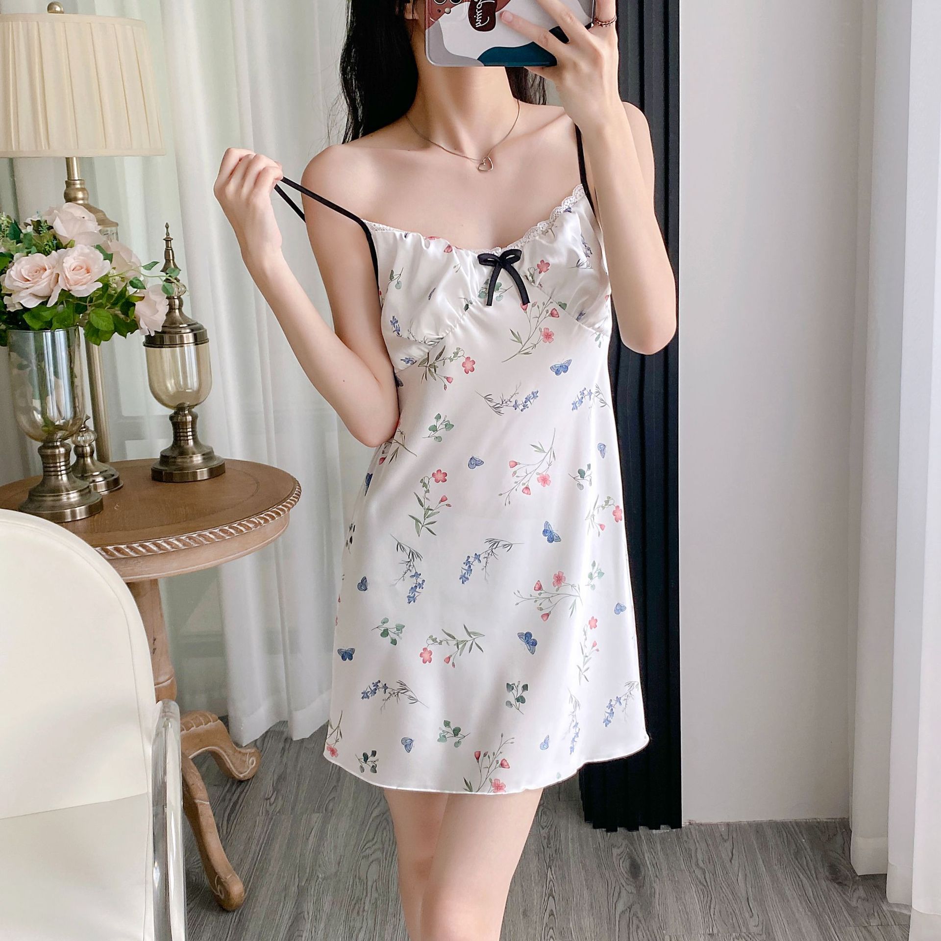 Sexy silk summer pijama