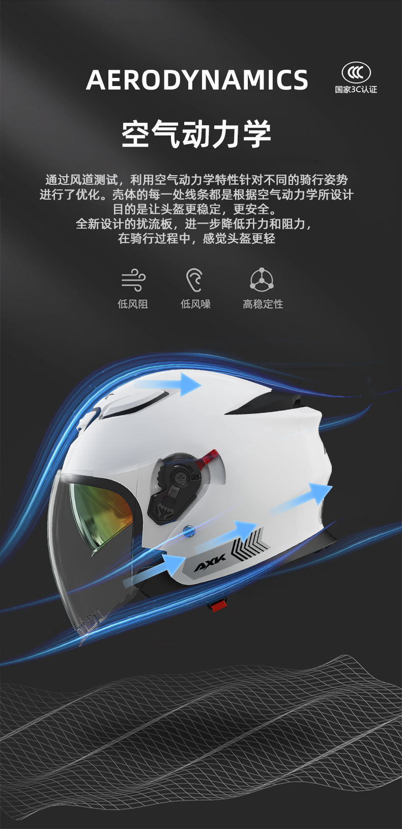 Factory Direct Supply 3C Certified Motorcycle Helmets for Men and Women, Winter Warm Electric Vehicle Half Helmets, Four-Season Safety Helmets