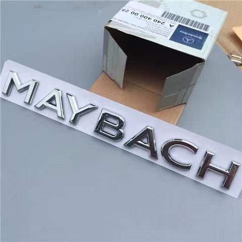 Maybach car emblem, steering wheel emblem, hood emblem, wheel hub cover, trunk emblem, side emblem, front emblem, modification letter stickers