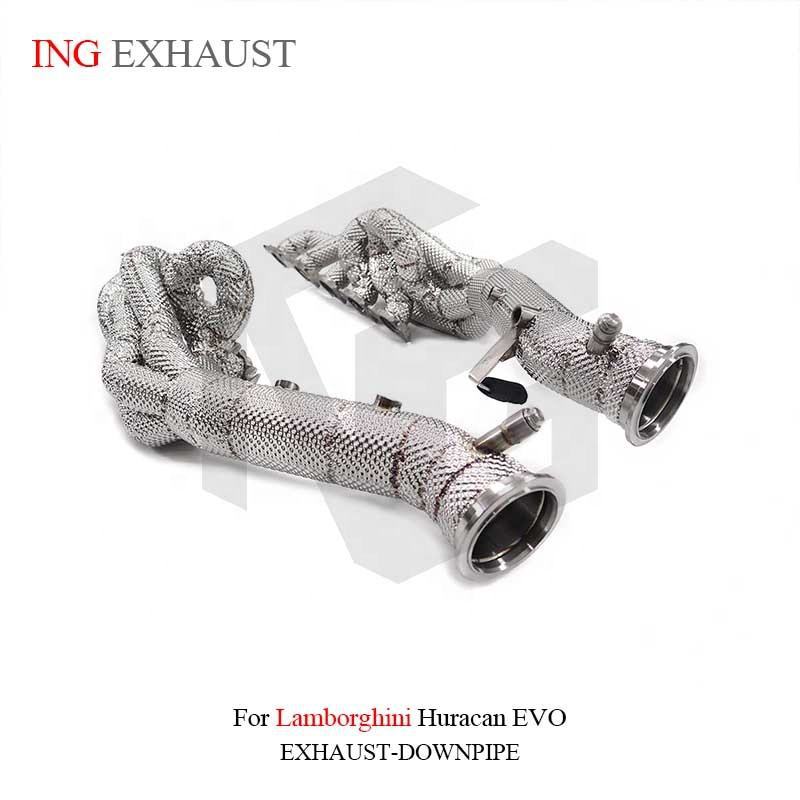 Suitable for Lamborghini Huracan EVO Stainless Steel Exhaust Pipe with Heat Shield
