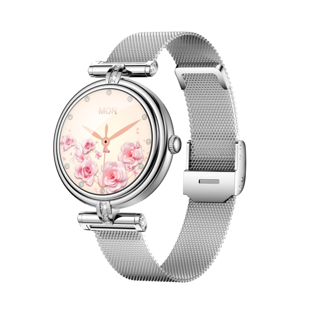 Reloj inteligente AK62 transfronterizo nuevo con pantalla de alta definición de 1.09 pulgadas, cambio de esfera múltiple, pulsera impermeable para mujer