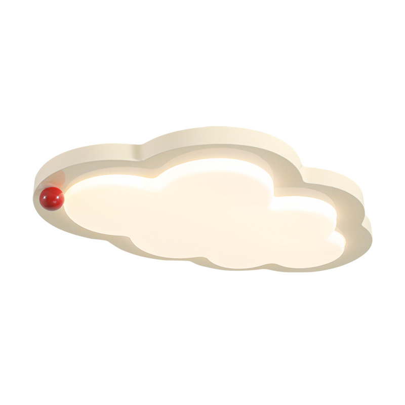 [Selección estricta] crema de viento lámpara de sala de estar lámpara de techo personalidad creativa de protección de ojos de espectro completo lámpara de dormitorio lámpara de habitación 473L