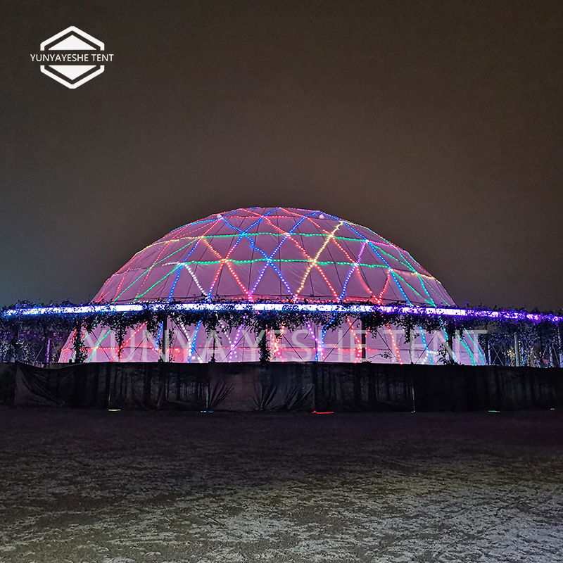球形帐篷厂家低价出售户外巡演 演唱会活动 配双开玻璃门 需组装