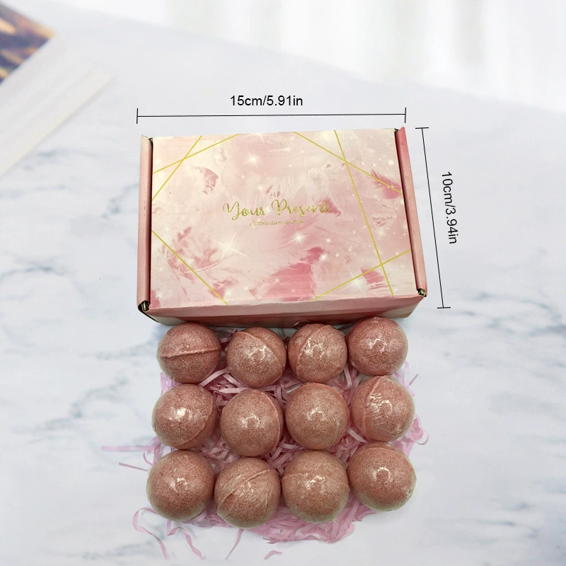 Набор для ванны и душа с бомбочками и шариками в подарок на День матери, соль для ванн для кросс-граничных покупок