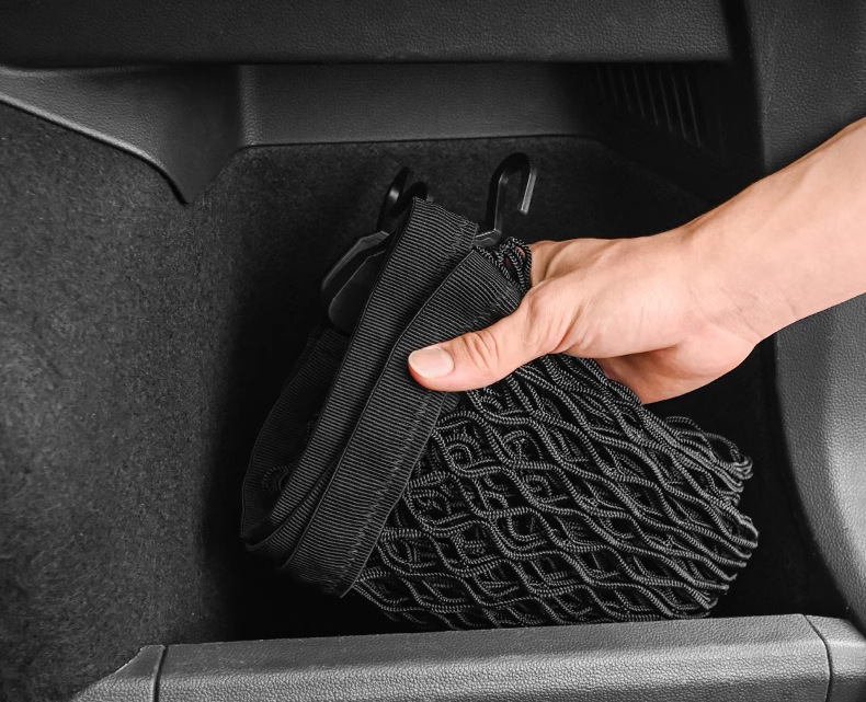 Manufacturer's New Product: Universal Car Trunk Storage Net, Storage and Organizing Net for Car Trunk, Luggage Barrier Net