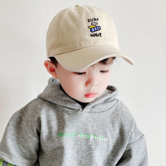 Children's hats Spring and Autumn Boys Fashion Matchable Duckbill Hat Girls' Leisure Sunshade Parent-Child Baseball Cap Baby Hat
