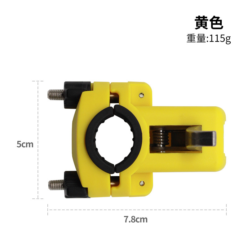 Barco de pesca soporte titular de la tarjeta clip Rod tail seat Marina caña de pescar soporte accesorios clip varilla dispositivo batería trasera colgando