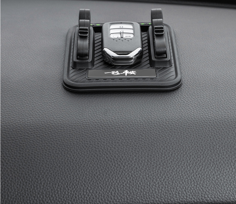 Cross-Border New Model Mobile Phone Navigation Holder for Car Dashboard, Anti-Slip and Stable, Dual Card Slot Mobile Phone Navigation Holder Wholesale