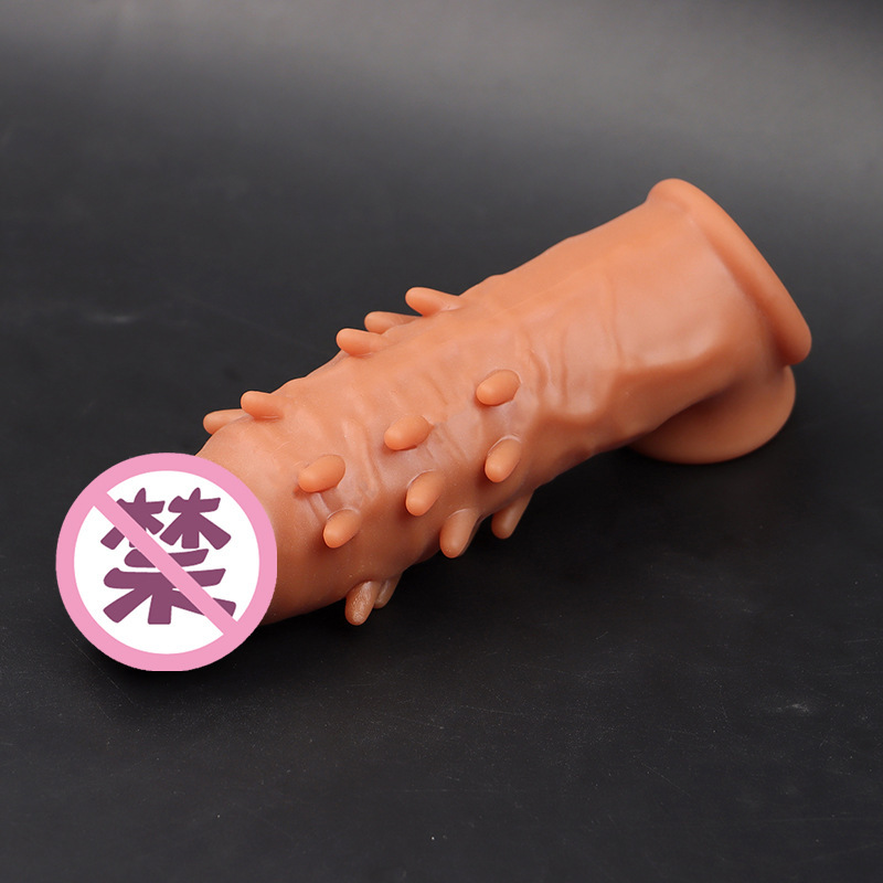 Textured TPE Sleeve with Granular Stimulation, Manual Control, Adult Use — detail image 6