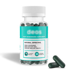 现货deos全身除臭补充剂|叶绿素胶囊Body Magic Capsules30粒