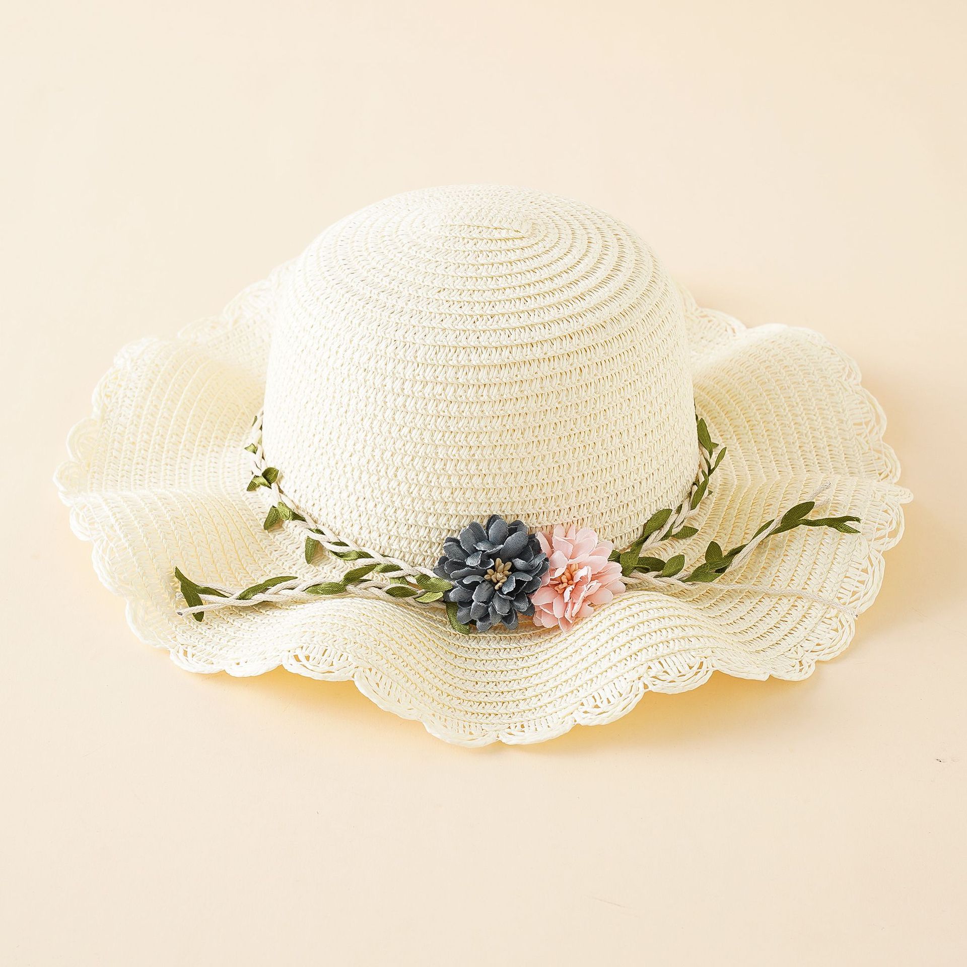 Verano nuevo sombrero para el sol sombrero de paja sombrero de Sol de ala grande para mujer sombrero de playa de moda sombrero de playa protección solar para mujer