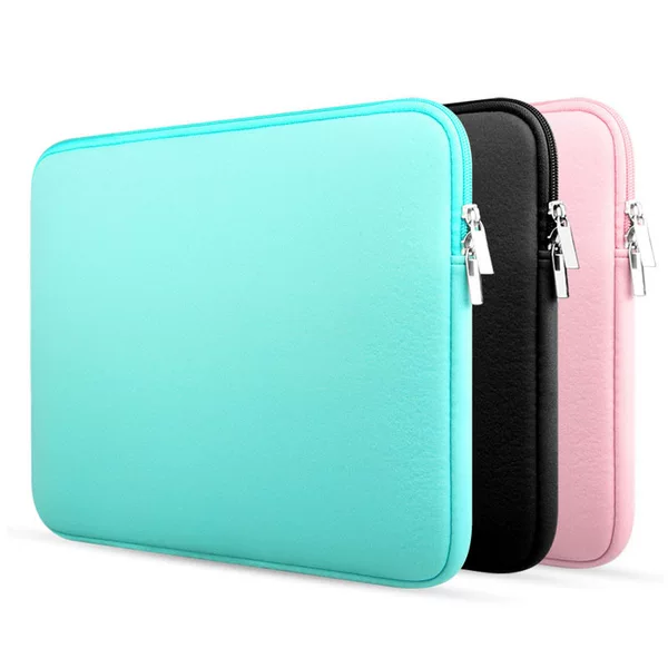 Sponge and Velvet Laptop Liner Flat Panel Protective Case for Apple Huawei Matebook