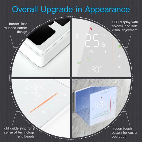 WiFi Tuya smart home floor heating thermostat app timing programming indoor floor heating constant temperature smart switch