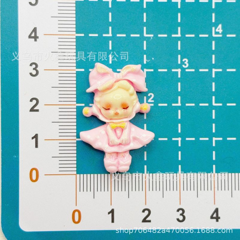 漫画カードフラワースカートガール diy 樹脂キーホルダークリーム接着剤携帯電話ケース靴バックル冷蔵庫マグネットヘッドロープ|undefined