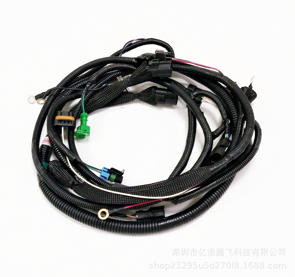 适用于现代挖掘机配件R335-7/320-7发动机线束21N9-10023