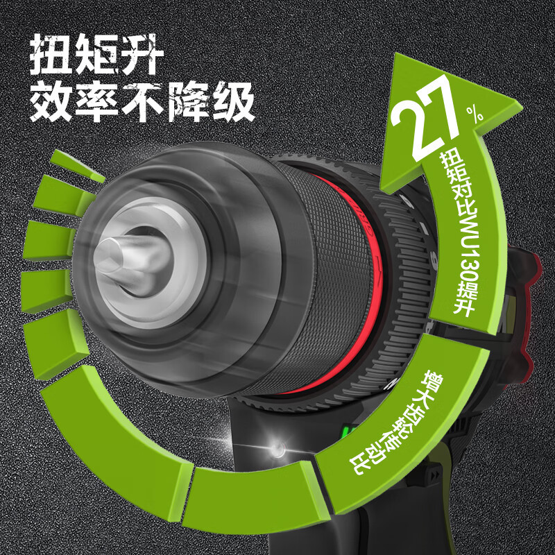 WIX 12V sin escobillas taladro de mano WU130X batería de litio taladro de pistola perforador destornillador eléctrico eléctrico carga eléctrica