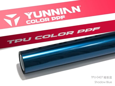 Auto Color Change Film — factory wholesale cross-border direct sales - tpu-shadow-blue-dual-use-for-wet-and-dry-surfaces-15215m