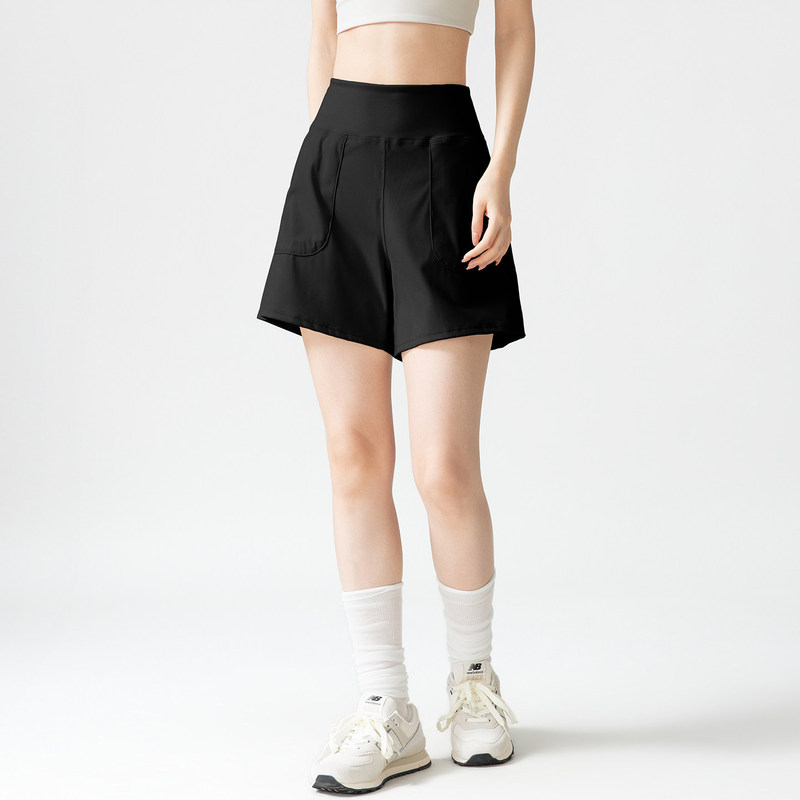 Loose-fitting, slimming yoga shorts for women, breathable and casual athletic pants, suitable for outdoor wear, running, Pilates, and fitness training Loose-fitting, slimming yoga shorts for women, breathable and casual athletic pants, suitable for outdoor wear, running, Pilates, and fitness training