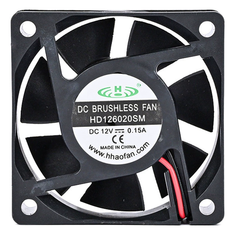 6020 Вентилятор коробки Универсальный Вентилятор охлаждения постоянного тока 5V/12V/24V Вентилятор корпуса