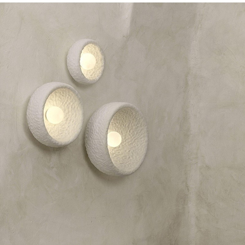 Decoración Zen sala de estar simple lámpara de pared lámpara de cabezal de cama lámpara de pared silenciosa lámpara de cabezal de cama retro estilo japonés sala de té