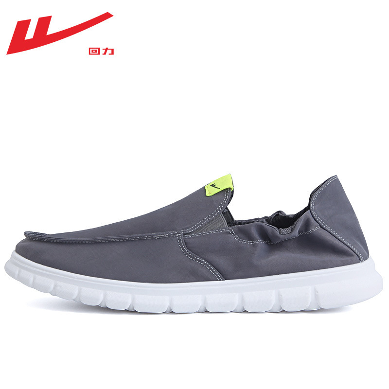 Zapatos de lona ligeros marca Warrior, nuevos zapatos casuales sin cordones de color sólido, transpirables y cómodos, zapatos de tela para hombre al por mayor.