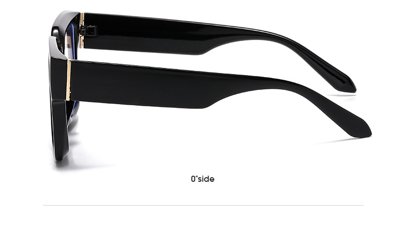 60g Weight Full Frame Glasses Structure Retro Sweet Solid Color Ac Square Full Frame Optical Glasses